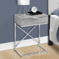 Accent Side Table, Storage Drawer, Spacious Tabletop, Contemporary & Modern