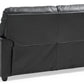 Padded Love Seat For Modern Living - Black