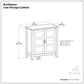 Burlington - Handcrafted Low Storage Cabinet