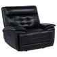 Hayden - Power Recliner With Dual Control, USB Charging Ports - Black