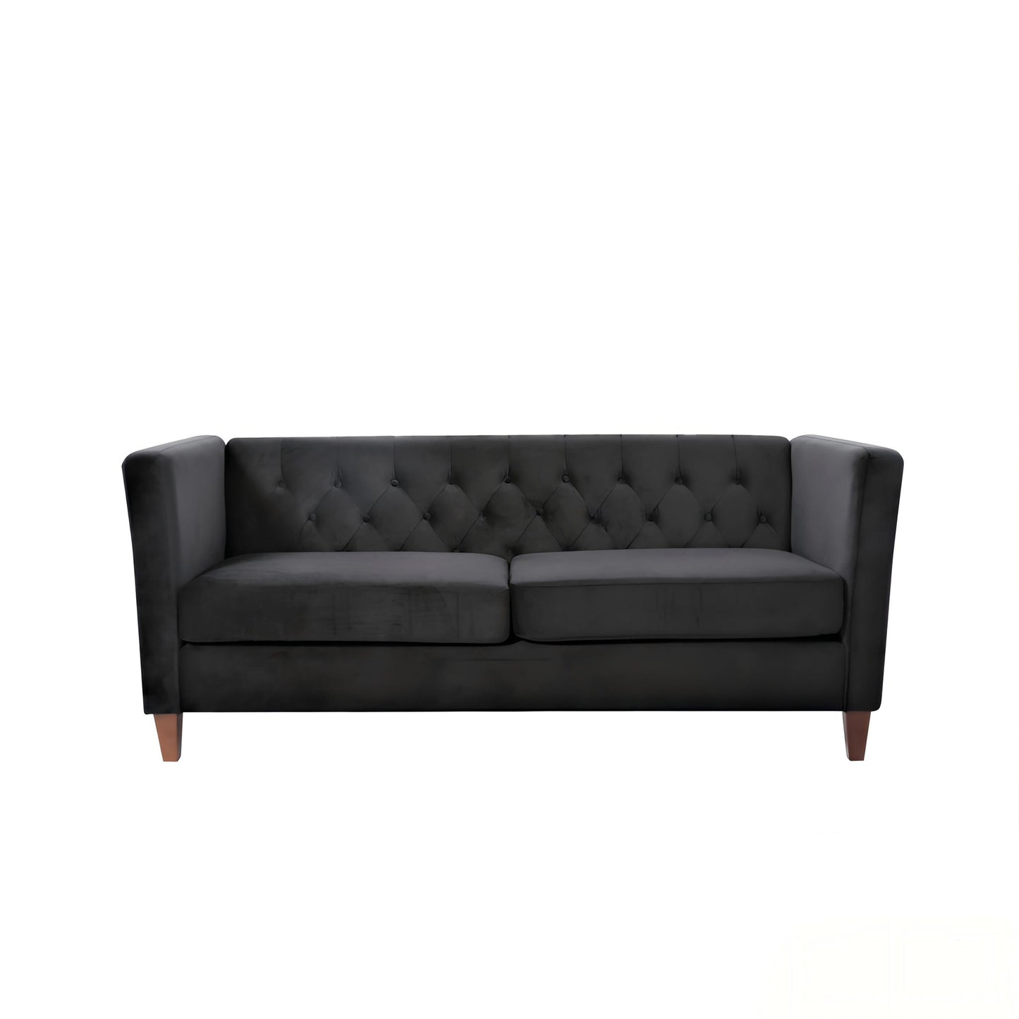 Button Tufted 3 Seater Sofa For Living Room