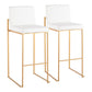 Fuji - Contemporary Design High Back Barstool