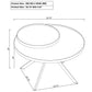 Shayne - Round Table Set