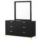 James - 6 Drawer Dresser With Mirror