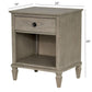 Victoria - Nightstand With Open Storage