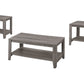 Table Set, Coffee, End, Side, Accent, Transitional (Set of 3)