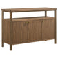 Graham - Sideboard With Open Shelf - Walnut