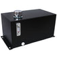 Heavy Duty Hydraulic Fluid Tank 10 Gal Steel Reservoir With Strainer, Gauge & Breather Cap For Tractors & Trucks - Black