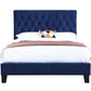 Transitional Upholstered Bed
