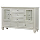Dennis - 11 Drawer Dresser - Cream White