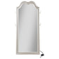 Colwood - Full Floor Mirror With LED Lighting And Storage Hooks - Silver