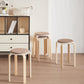 Stackable Round Backless Stools (Set of 4)