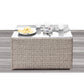 Comfortable Modern Patio Rattan Sectional Set With Cushions