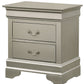 Louis Phillipe - Nightstand - Wood