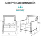 Shasta - Accent Chair With And Nail Buttons - Brown