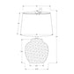 Lighting, Table Lamp, Concrete, Modern - Cream
