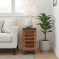 Chairside Table - Black / Bourbon