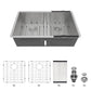Modern Double Bowl Undermount Sink Design With 10" Deep Basins