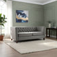 Button Tufted 3 Seater Sofa For Living Room