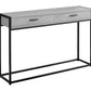 Accent Console Table For Entryway, Storage Drawers, Contemporary & Modern