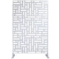 Decorative Freestanding Metal Privacy Screen For Indoor & Outdoor Use