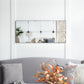 Traditional Decor Style Antique Glass Panel Mirror, Wall Mirror For Bathroom Entryway Console Lean Against Wall