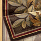 Nature's Nest - 5'3" X 7'3" Lodge Area Rug - Multi, Brown