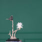 Aluminum Candle Holder With Marble Stand