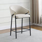 Sloped Arm Bar Stools (Set of 2)