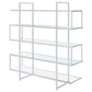 Harison - 5 Shelf Bookshelf - Clear