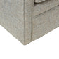 Wide Seat Arm Chair With 360 Degree Rotation