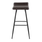 Ale - Contemporary Fixed-Height Bar Stool (Set of 2)