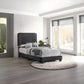 Channel Tufted Bed