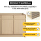 Freestanding Bathroom Vanity With Resin Sink & Soft Close Cabinet Doors