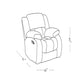 Stonic - Glider Recliner Modern Design
