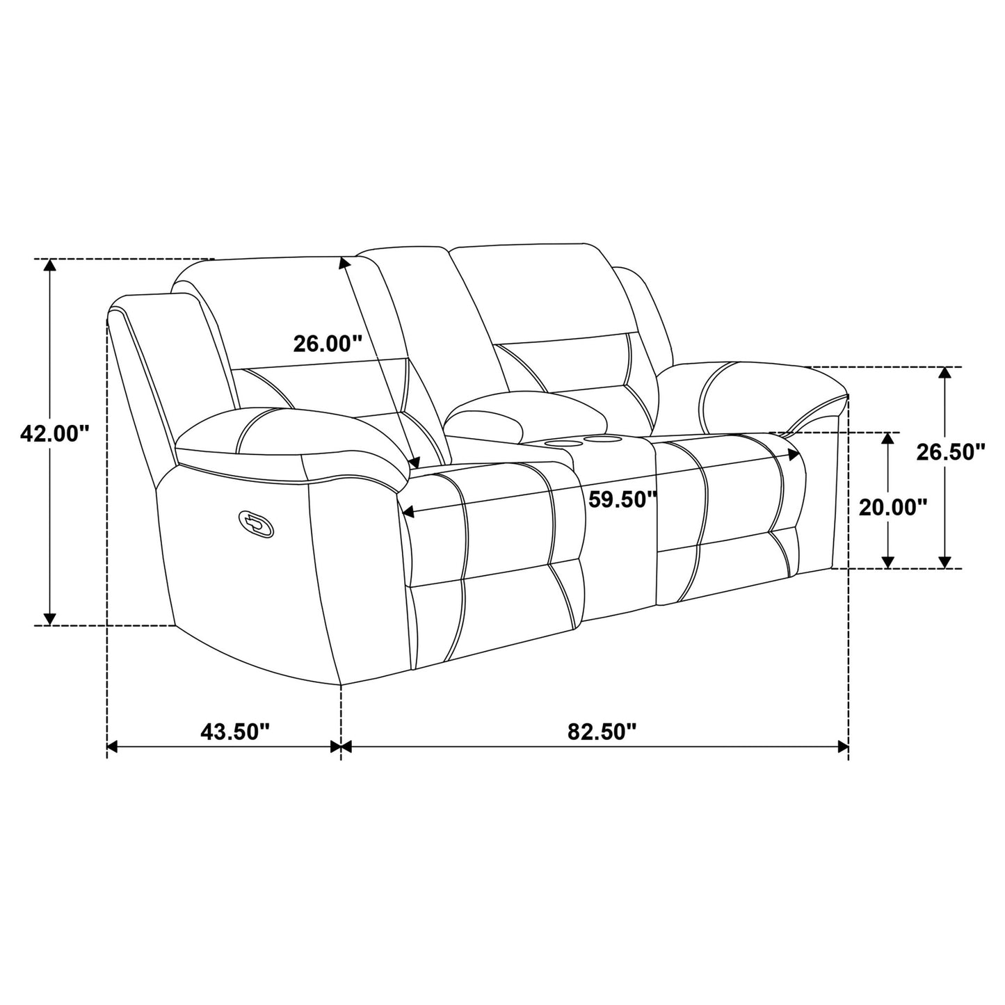 Sebring - Reclining Sofa Set With Manual Recline