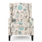 Westeros Wing Back Fabric Upholstered Recliner