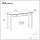 Artisan - Handcrafted Console Sofa Table