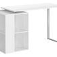 Computer Desk, Home Office, Left, Right Set-Up, Storage Shelves, Work, Laptop, Contemporary, Modern