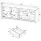 Kennison - TV Stand - Black