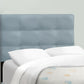 Bed, Upholstered, Frame Only, Transitional