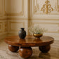 Central Ball Table - Chestnut