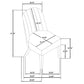 Bangor - Upholstered Dining Side Chair (Set of 2) - Black / Cream