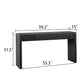 Modern Console Table With 4 Drawers, Entryway Table