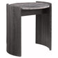 Zende - Round End Table - Gray