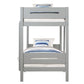 Edah - Twin Twin Bunk Bed - Gray