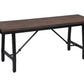 Mariatu - Bench - Oak / Black