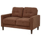 Heather - Track Arm Tufted Loveseat