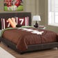 Bed, Upholstered, Transitional