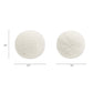Luna - Round Sphere Accent Ball Throw Pillow